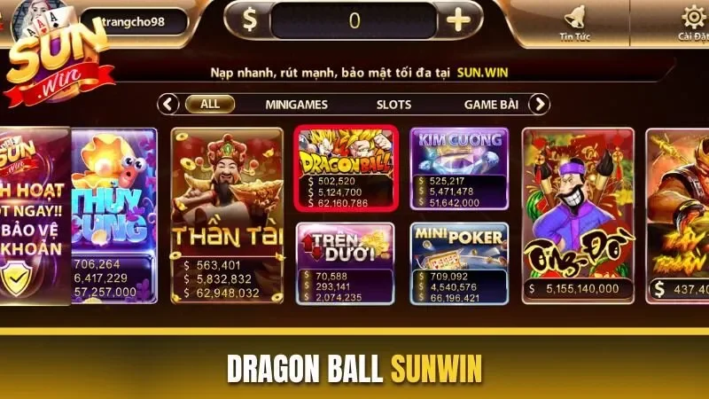 Dragon Ball Sunwin| Cách chơi và mẹo nâng cao khả năng chiến thắng